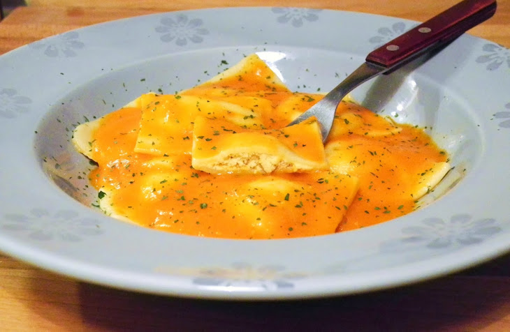 with Stuffed chicken recipe  Homemade Chicken with ravioli Ravioli