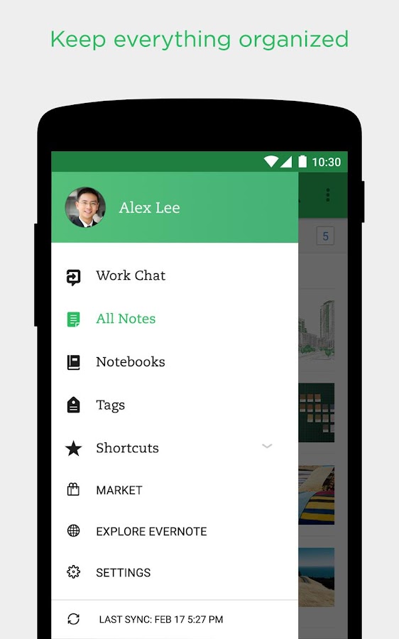    Evernote- screenshot  