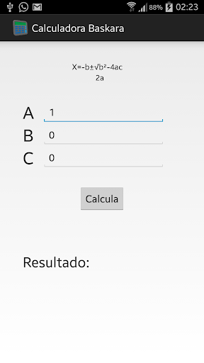 Calculadora Bhaskara Free