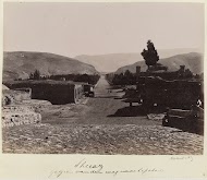 Shiraz, gezien vanaf de weg naar Isfahan