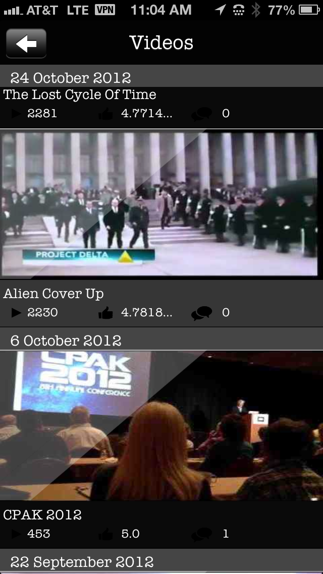 Ancient UFO Screen 2