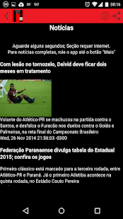 Tudo Futebol - Atlético-PR Screenshots 2