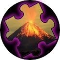 PuzzleMania Volcanoes! logo