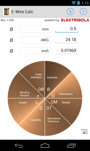 E-Wire Calc