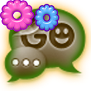 GO SMS - Vintage Flower 1.1