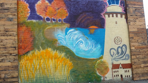 Smylie Bros.  Lighthouse Mural