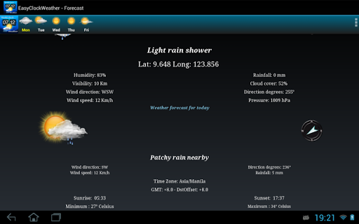【免費天氣App】EasyClockWeather-APP點子