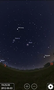 Stellarium Mobile Sky Map Screenshot