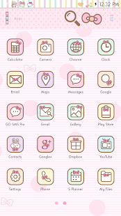 How to install Girl Thing GO Launcher patch 1.1 apk for laptop