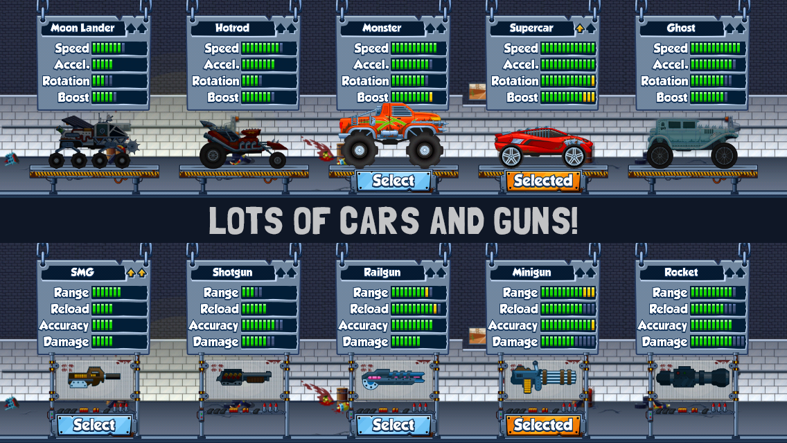 Zombie Road Trip Trials - screenshot