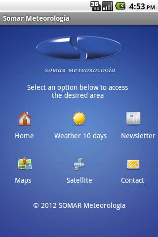 SOMAR Meteorologia Screen 2