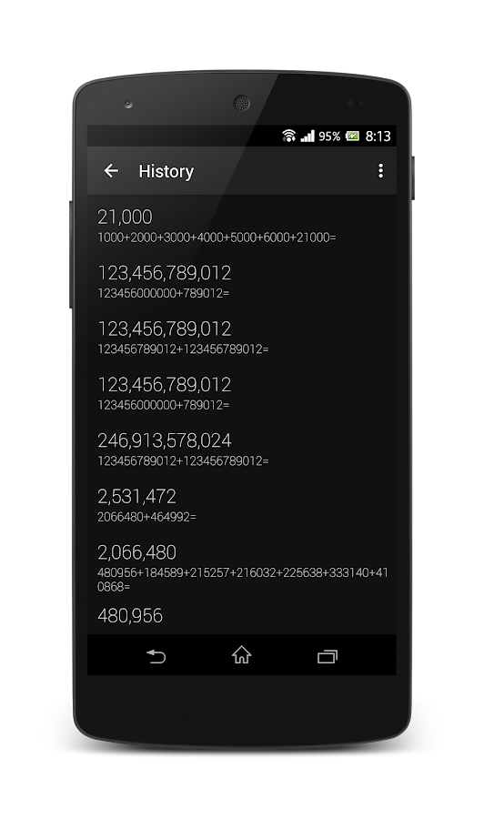 Calculator-A simple & stylish - screenshot