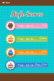 记忆匹配游戏与纸杯蛋糕图像 poster 8