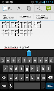 Download Facemarks Free(♥ NEW text art) APK