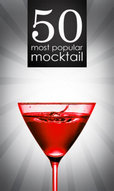 Android application 50+ Most Popular Mocktail screenshort