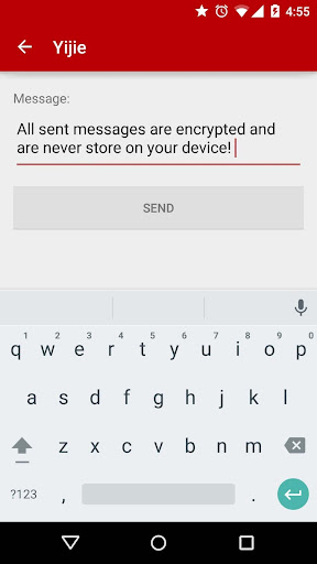 Locked SMS