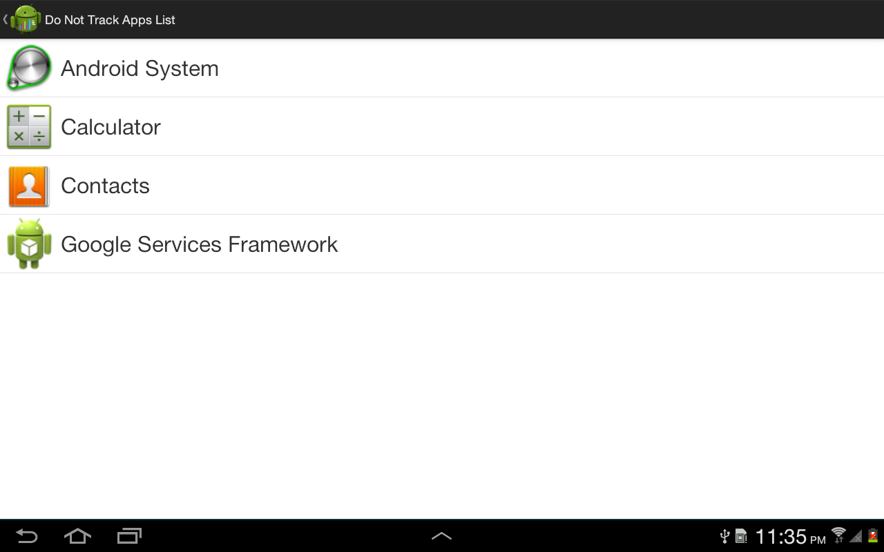    App Usage Tracker- screenshot  