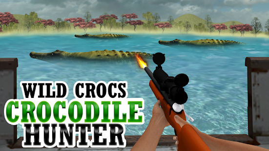 Lastest Wild Crocs-Crocodile Hunter 3D APK for Android