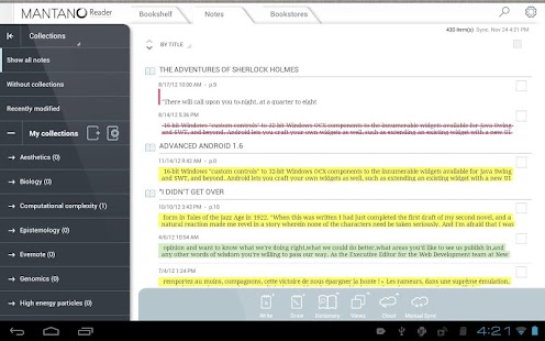 Mantano Ebook Reader Premium - screenshot thumbnail