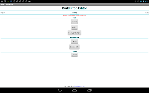 Build Prop Editor - screenshot thumbnail