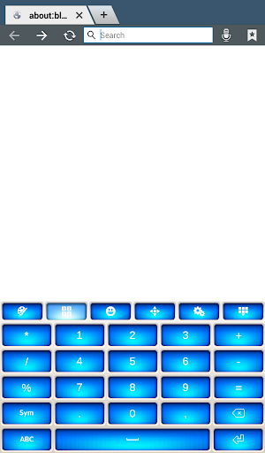 【免費個人化App】蓝色的主题键盘-APP點子