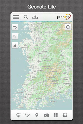 Geo Note Lite - offline map