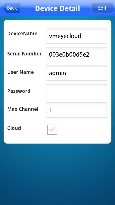 vMEyeCloud - screenshot