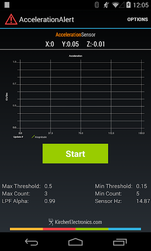 【免費工具App】Acceleration Alert-APP點子