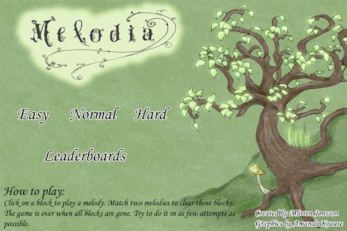 Android application Melodia screenshort