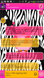 How to install GO SMS - Zebra Owl Loves 1.1 unlimited apk for laptop