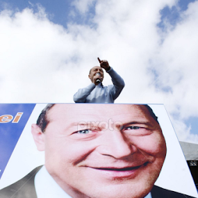 Traian Basescu, Romanian President by Stramboaia Gelu - People Professional People