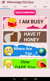 Colorful Chat Messages Strips poster 11