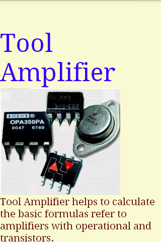 Android application Ampli-Tool Engineering Pro screenshort