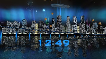 City Fireworks Live Wallpaper APK צילום מסך #3