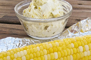 Grilled Corn on the Cob with Chili Butter