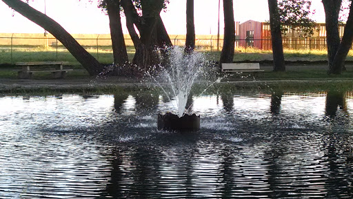 Arthur Park Pond Fountain East