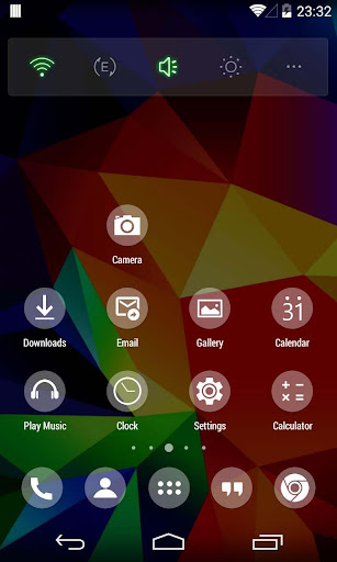 Translucent Theme -KK Launcher