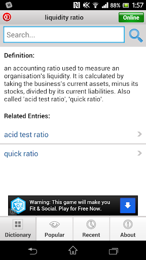 【免費書籍App】Accounting Dictionary - Lite-APP點子