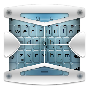 Blue fog TouchPal Theme 2.4