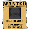 Wanted Poster Ricercato - Fake