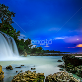 Toroan Waterfall, Madura by Richard Liong - Landscapes Waterscapes