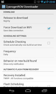 Cyanogen ROM Downloader AdFree - screenshot thumbnail