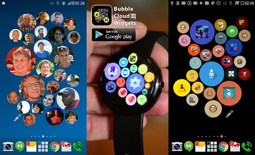 Bubble Cloud Widgets + Wear - screenshot