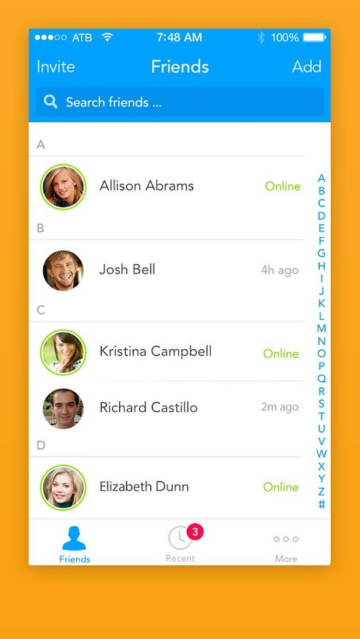   Glide - messagerie vidéo – Capture d'écran 