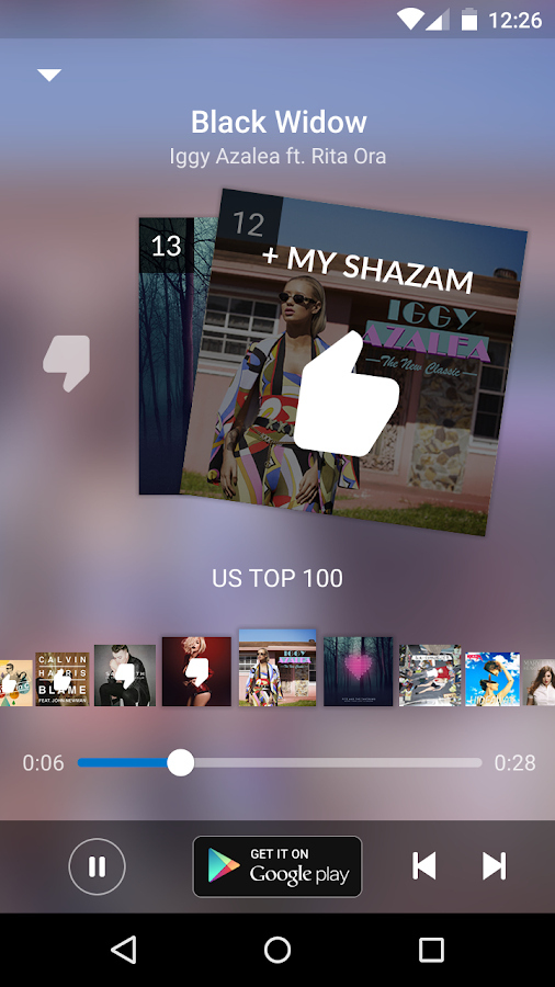 Shazam Encore - screenshot