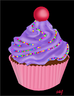 Purple Cupcake