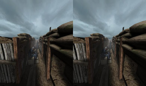 Into the WW1 trenches VR