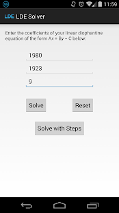How to install Linear Diophantine Equations 1.0 unlimited apk for bluestacks