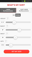 My Clothes Size APK Ekran Görüntüsü Küçük Resim #8