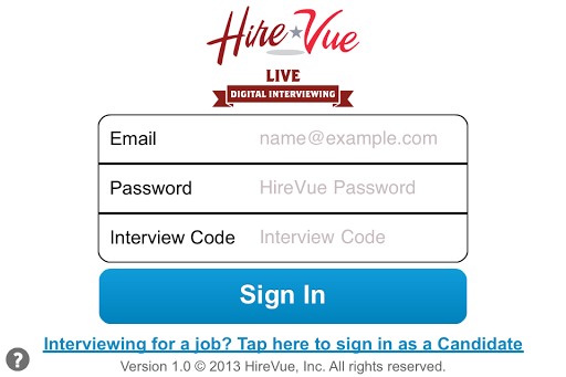 HireVue Live